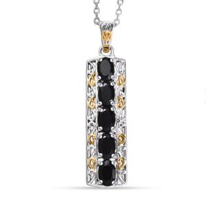 Thai Black Spinel Pendant